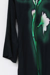 SAMUEL GUI YANG Twill night flower dress AW21DR01-1